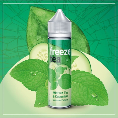 Mint Ice Tea & Cucumber  Freeze tea