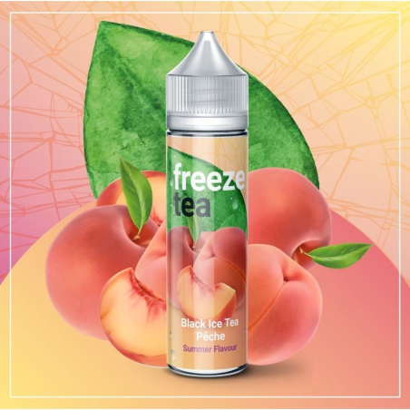 Black Ice Tea Pêche Freeze tea