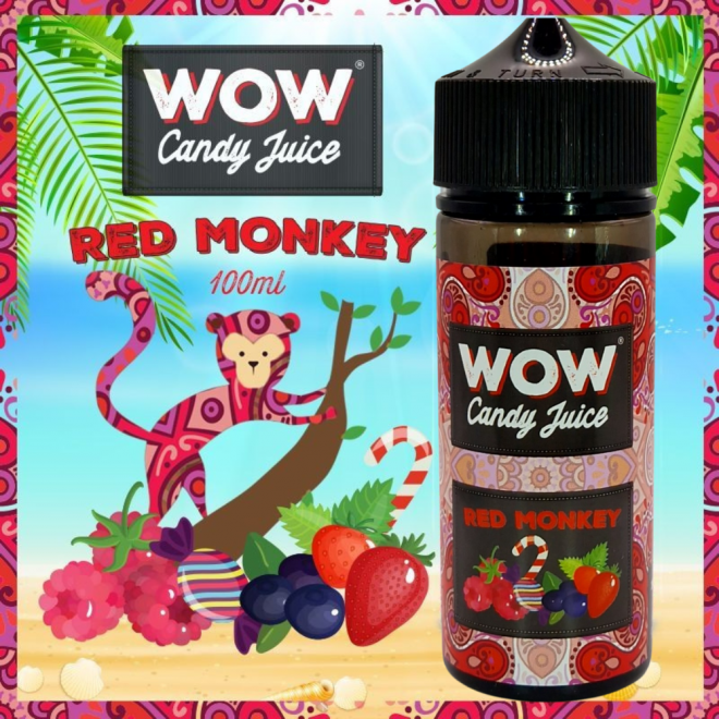 Wow Candy Juice Red Monkey