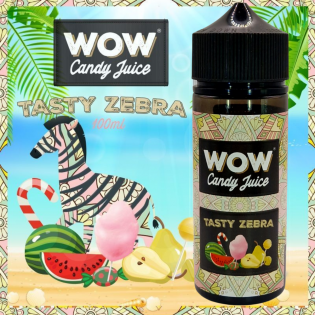 Wow Candy Juice Tasty Zebra