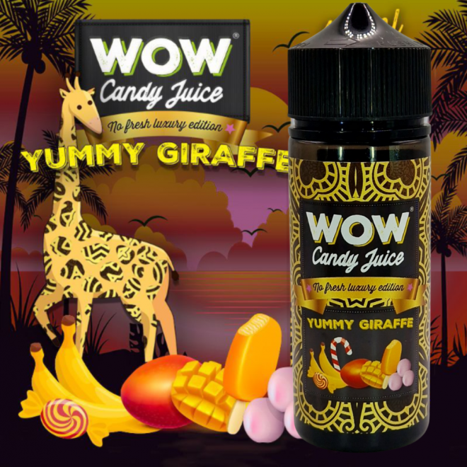 Wow Candy Juice Yummy Girafe No Fresh
