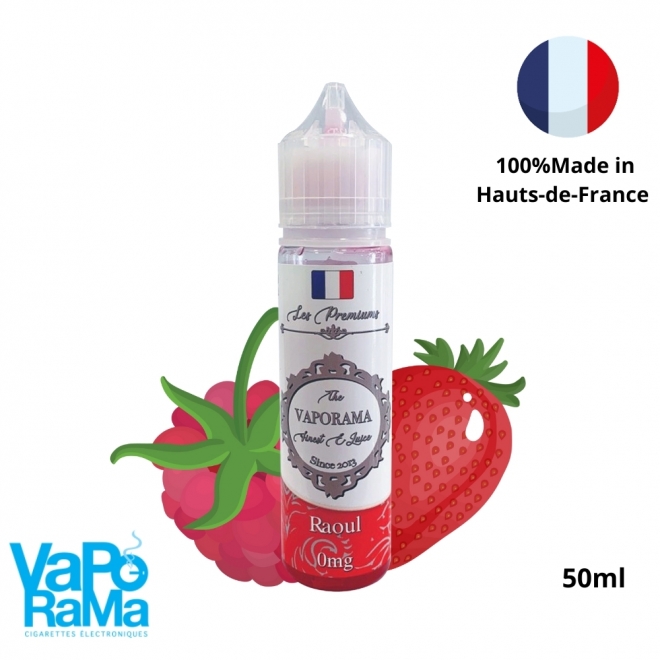 e-liquide fruit rouge Raoul VAPORAMA 50ml