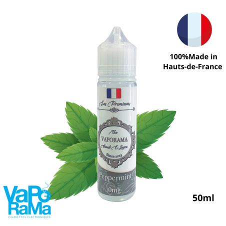 e-liquide menthe poivre Peppermint VAPORAMA 50ml