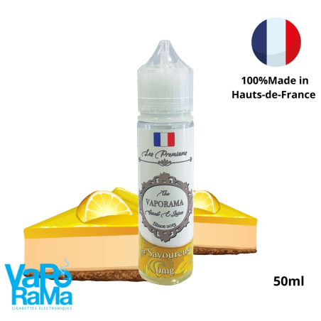 e-liquide tarte citron La savoureuse VAPORAMA 50ml