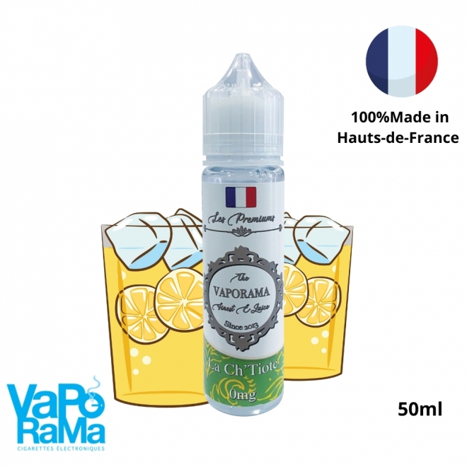 e-liquide citronnade La Ch'Tiote VAPORAMA 50ml
