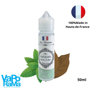 e-liquide tabac menthe Menthol VAPORAMA 50ml 2