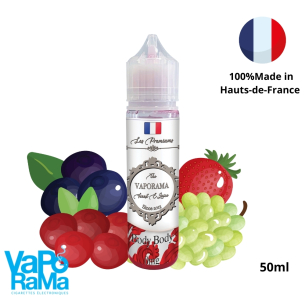 e-liquide fruits rouges raisin cassis Body body VAPORAMA 50ml