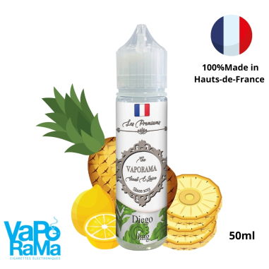 e-liquide ananas citron Diego VAPORAMA 50ml