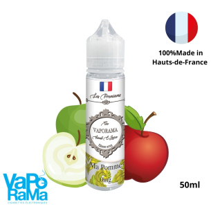 e-liquide pomme verte pomme rouge Ma pomme VAPORAMA 50ml 2