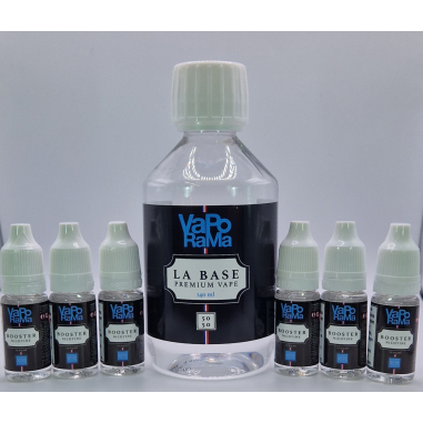 Kit Base 6 de nicotine VAPORAMA