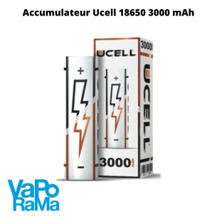 Accumulateur Ucell 18650 3000 mAh