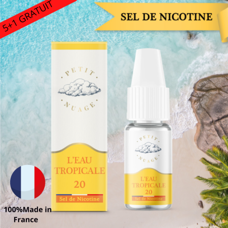 Petit nuage L'eau tropical sel de nicotine
