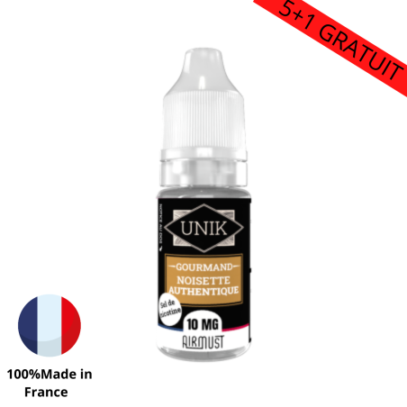 Unik • Noisette Authentique sel de nicotine 10mg