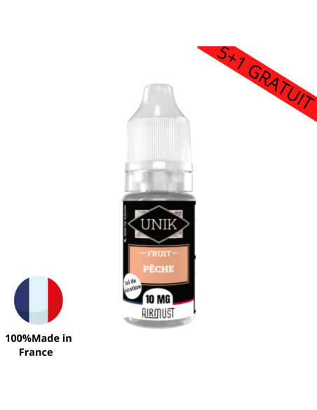 Unik • Pêche sel de nicotine 10mg