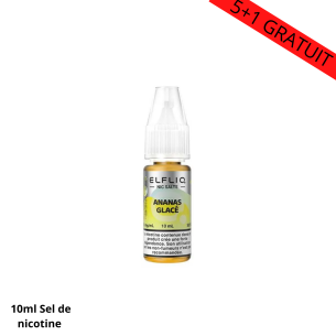Elfliq Ananas glacé sel nicotine 20mg ou 10mg