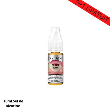 Elfliq Fraise Kiwi sel nicotine 20mg ou 10mg