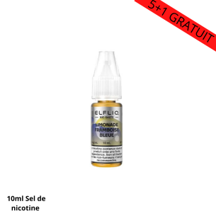 Elfliq Limonade Framboise Bleu sel nicotine 20mg ou 10mg