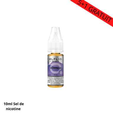 Elfliq Myrtille sel nicotine 20mg ou 10mg