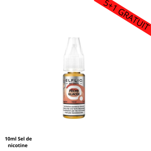 Elfliq Pêche sel nicotine 20mg ou 10mg