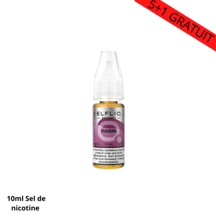 Elfliq Raisin sel nicotine 20mg ou 10mg