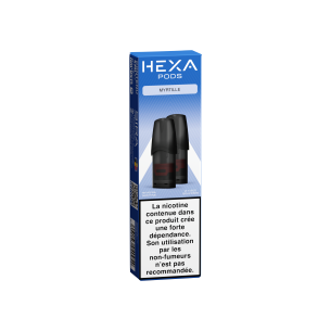 CARTOUCHE HEXA GOUT MYRTILLE