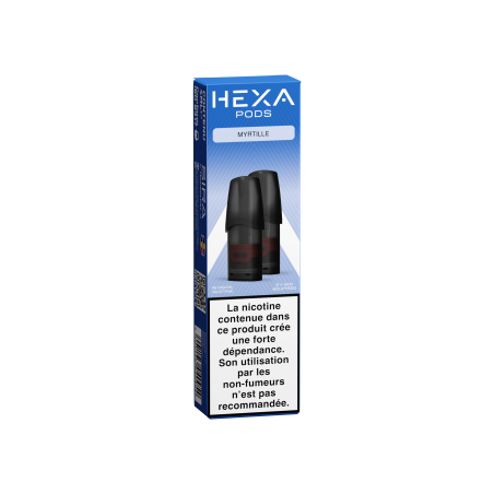 CARTOUCHE HEXA GOUT MYRTILLE