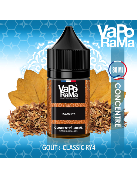 VAPORAMA Tabac RY4 30ml arôme