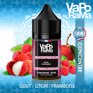 VAPORAMA Framboise litchi 30ml arôme