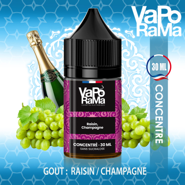VAPORAMA Raisin champagne 30ml arôme