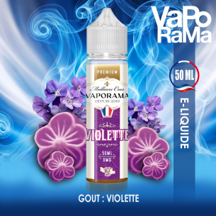 e-liquide violette sucré Bonbon violette VAPORAMA 50ml