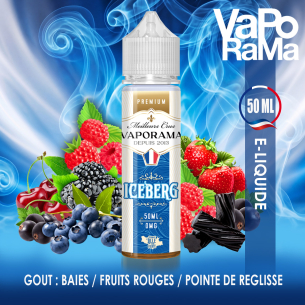 e-liquide multifruit réglisse Iceberg VAPORAMA 50ml