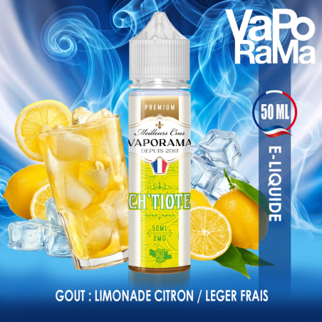 e-liquide citronnade La Ch'Tiote VAPORAMA 50ml