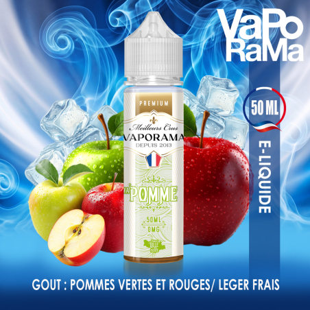 e-liquide pomme verte pomme rouge Ma pomme VAPORAMA 50ml