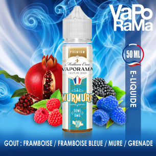 e-liquide Framboise Framboise bleu  mure Murmure VAPORAMA 50ml