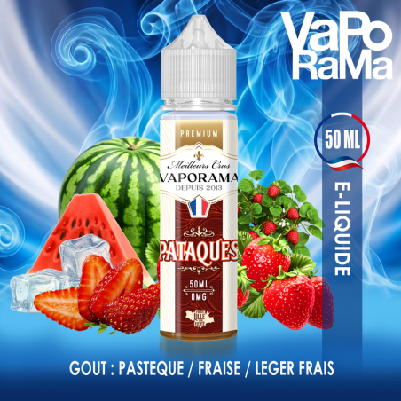 e-liquide frais pastèque Pataques VAPORAMA 50ml