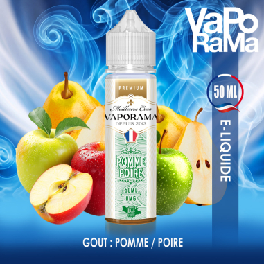 e-liquide Pomme poire VAPORAMA 50ml