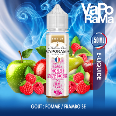 e-liquide Pomme Framboise VAPORAMA 50ml