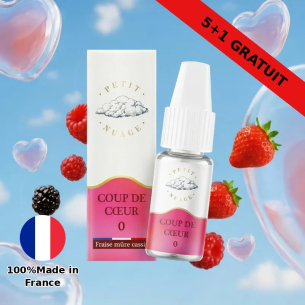 E-liquide Petit Nuage Coup de Cœur 10ml | Vaporama Lille