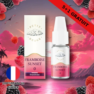 E-liquide Petit Nuage Framboise Sunset 10ml | Vaporama Lille