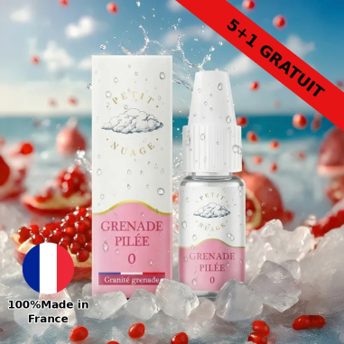 E-liquide Petit Nuage Grenade Pilée 10ml | Vaporama Lille