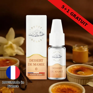 E-liquide Petit Nuage Dessert de Mamie 10ml | Vaporama Lille