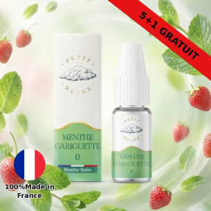 E-liquide Petit Nuage Menthe Gariguette 10ml | Vaporama Lille