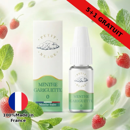 E-liquide Petit Nuage Menthe Gariguette 10ml | Vaporama Lille