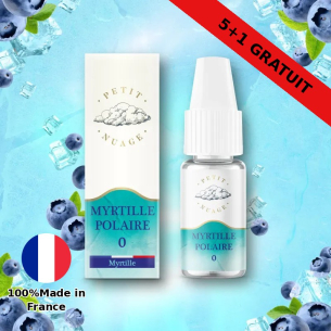 E-liquide Petit Nuage Myrtille Polaire 10ml | Vaporama Lille