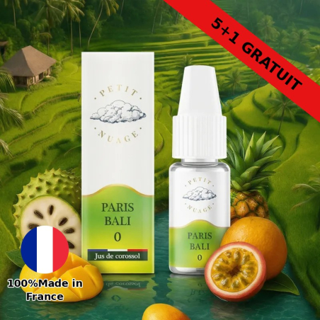 E-liquide Petit Nuage Paris Bali 10ml | Vaporama Lille