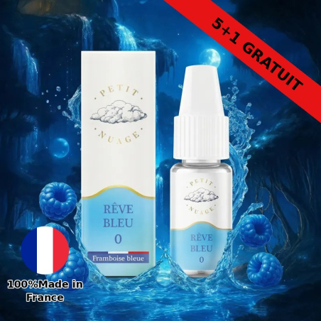 E-liquide Petit Nuage Rêve Bleu 10ml | Vaporama Lille